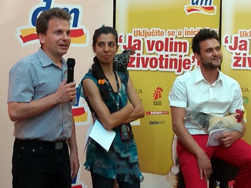 Luka Nizetic in the campaign "I Love Animals" 2 [ 175.67 Kb ]