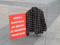 Prosvjed za zabranu uzgoja �ivotinja za krzno u Hrvatskoj [ 55.86 Kb ]