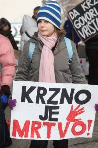 Demo against fur in Osijek d [ 85.54 Kb ]