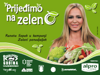 Renata Sopek u kampanji "Zeleni ponedjeljak" [ 164.89 Kb ]
