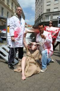 Demo against animal transport, Zagreb 2012 [ 103.75 Kb ]