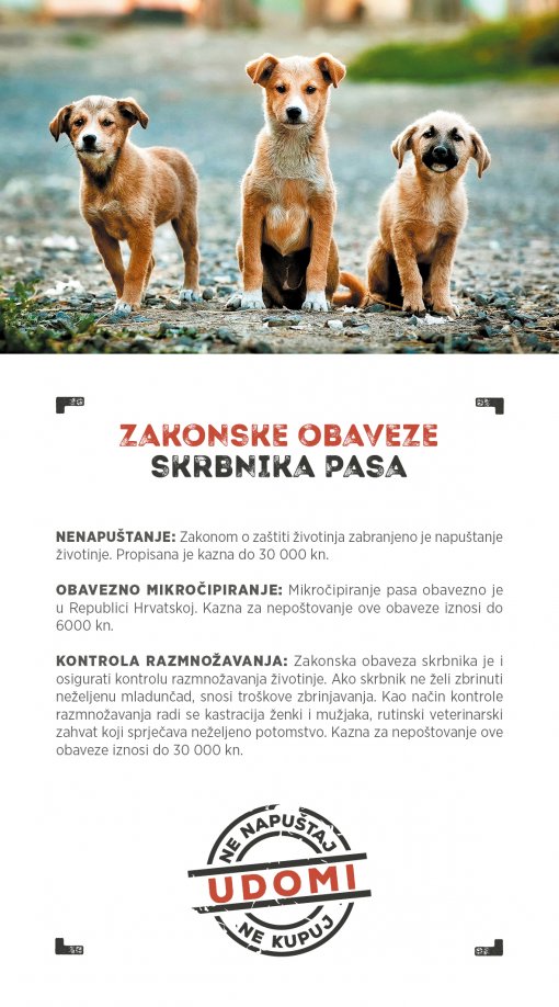 Letak o obavezama skrbnika pasa 1 - novi Zakon [ 1.22 Mb ]