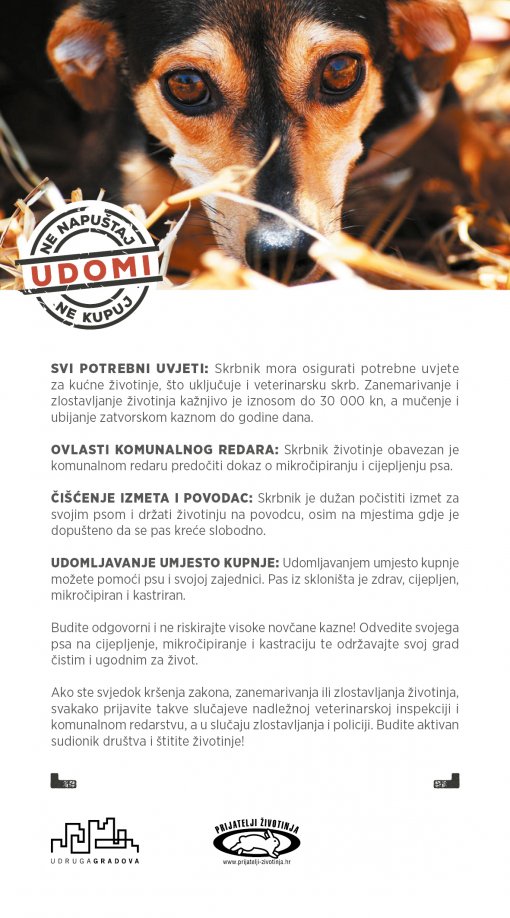 Letak o obavezama skrbnika pasa 2 - novi Zakon [ 973.38 Kb ]