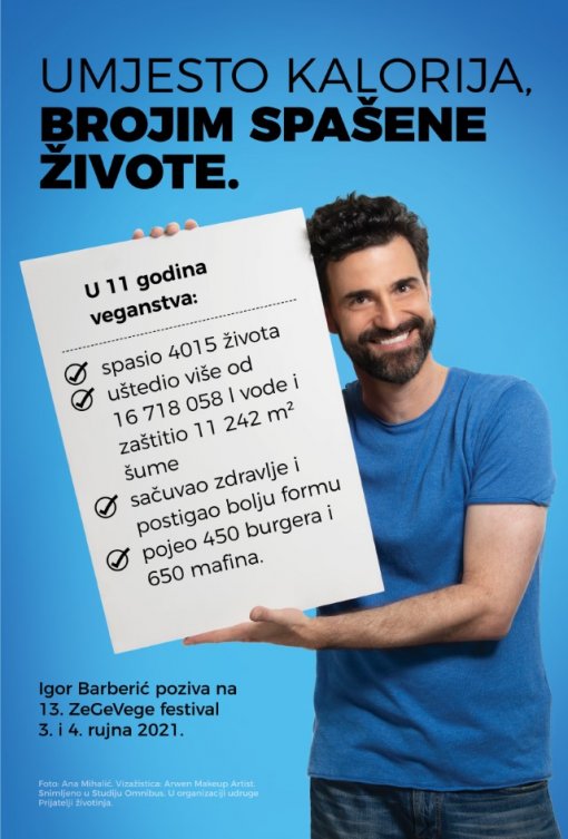 Igor Barberić poziva na veganstvo [ 127.86 Kb ]