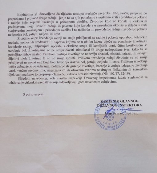 cirkus Candy odgovor DIRH-a [ 124.00 Kb ]