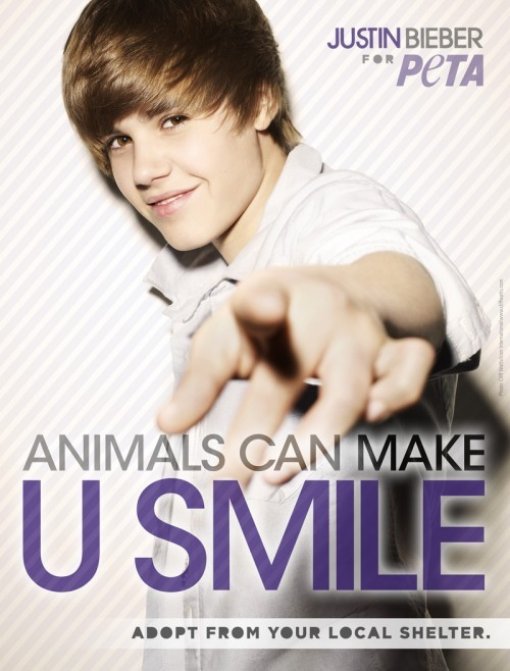 Justin Bieber ad English