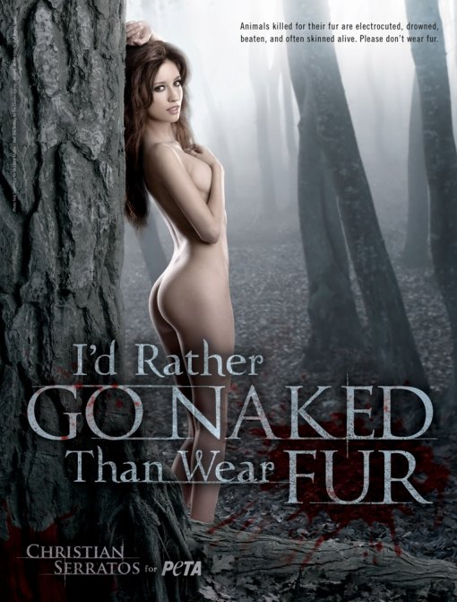I'd rather go naked than wear fur [ 224.00 Kb ]